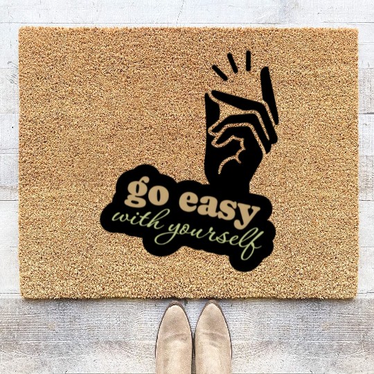 Embrace Self-Kindness Coir Doormats