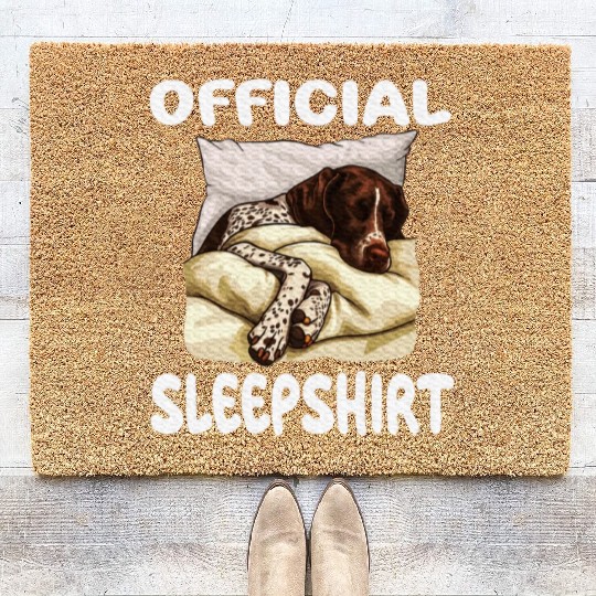 German Shorthaired Pointer Dog Official Sleep Coir Doormats
