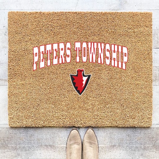 Township High School Indians Coir Doormats