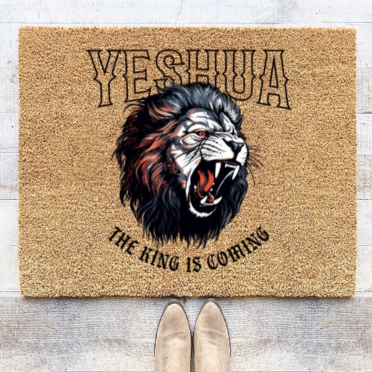 Yeshua Lion King Coir Doormats