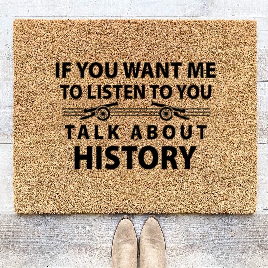 History Lover History Teacher Coir Doormats