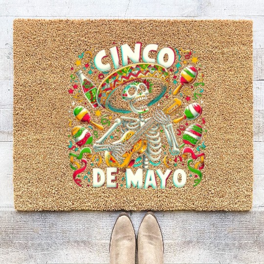 Cinco de Mayo Coir Doormats
