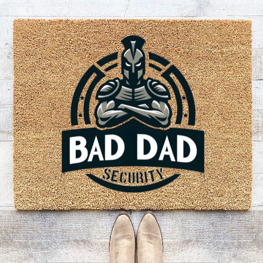 Bad Dad Security Coir Doormats