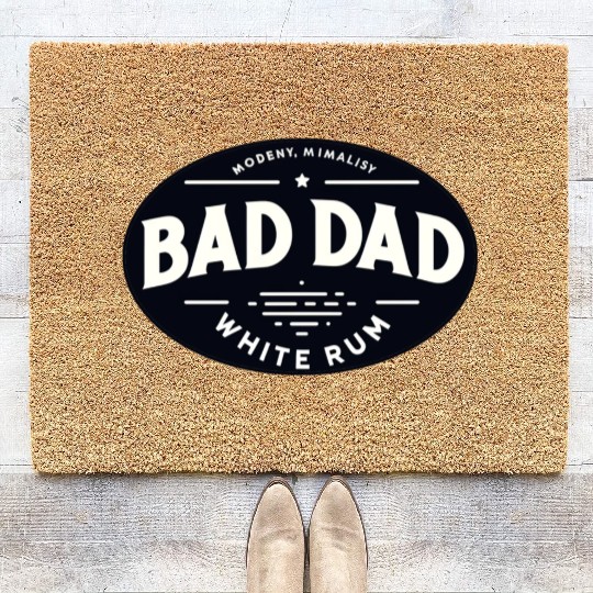 BD WHITE RUM Coir Doormats