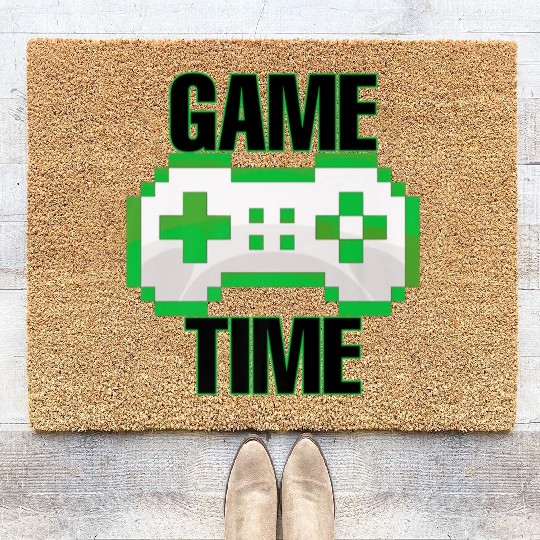 Classic Video Game Controller Clothing Coir Doormats