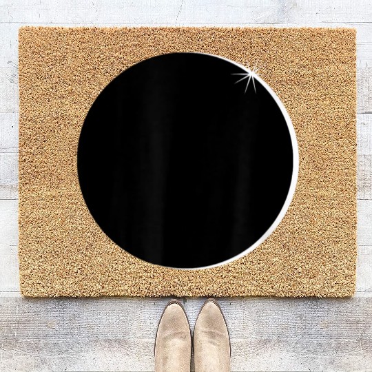 Eclipse Solar System Clothing Science Coir Doormats