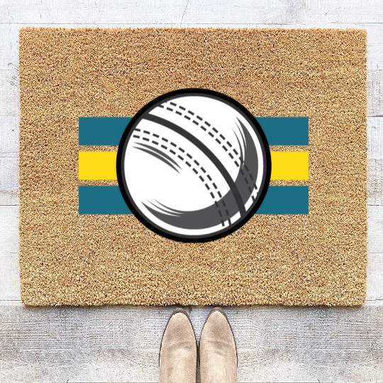 Cricket Ball (Australia) Coir Doormats
