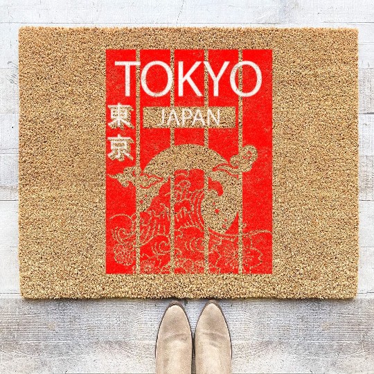 Tokyo Trip Museum City Trip Coir Doormats