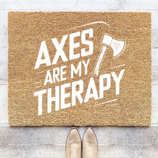 Axe Throwing Enthusiasts Championship Precision Coir Doormats