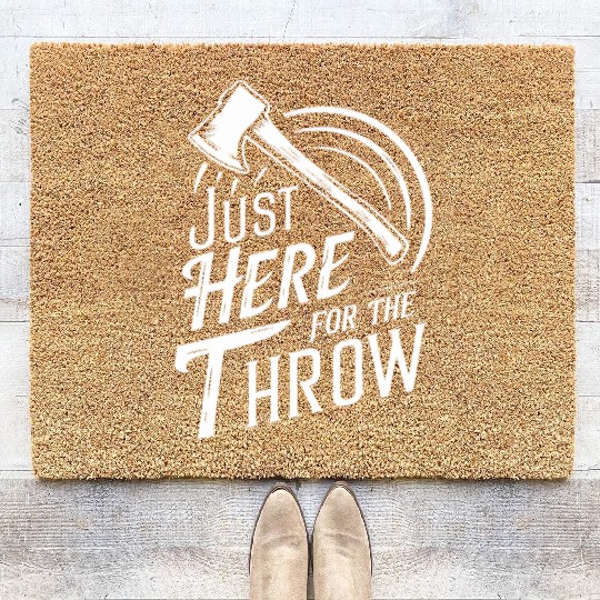 Axe Throwing Enthusiasts Championship Precision Coir Doormats