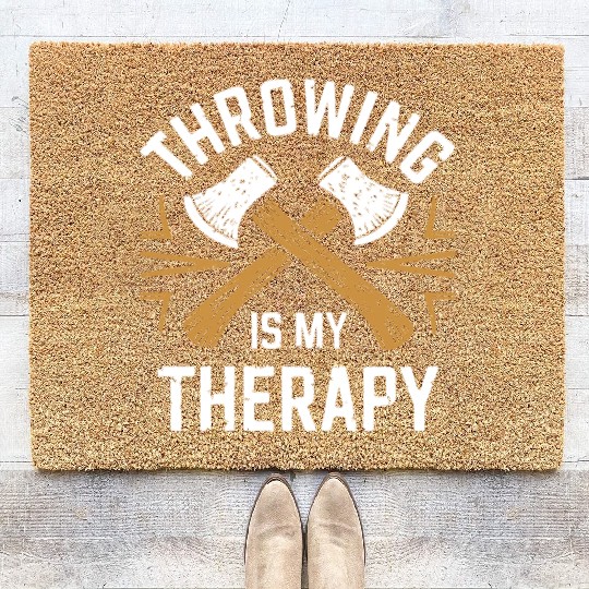 Axe Throwing Enthusiasts Championship Precision Coir Doormats