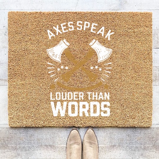 Axe Throwing Enthusiasts Championship Precision Coir Doormats