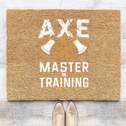 Axe Throwing Enthusiasts Championship Precision Coir Doormats