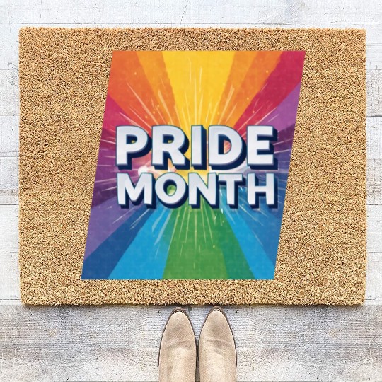 LGBTQ Pride Month Coir Doormats