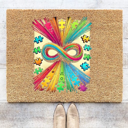 Spectrum Explosion Coir Doormats