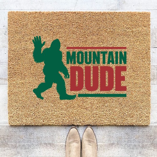 Mountain Dude Coir Doormats