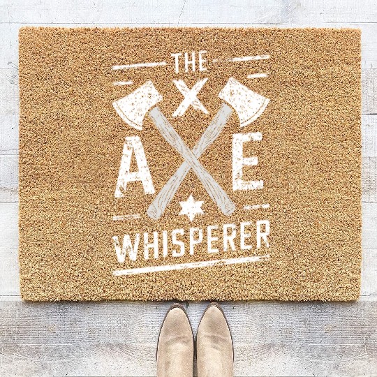 Axe Throwing Enthusiasts Championship Precision Coir Doormats
