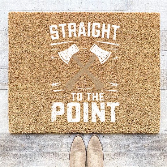 Axe Throwing Enthusiasts Championship Precision Coir Doormats