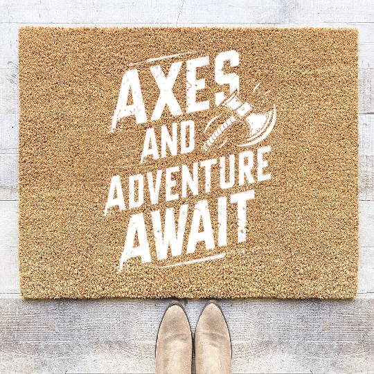 Axe Throwing Enthusiasts Championship Precision Coir Doormats