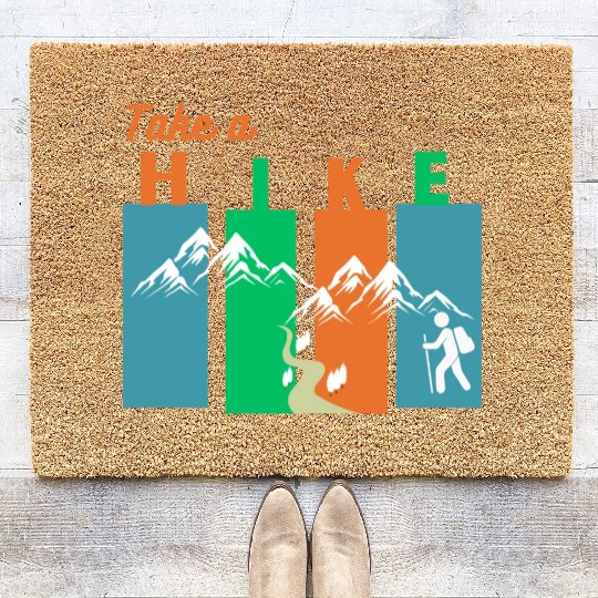 Take a hike Coir Doormats