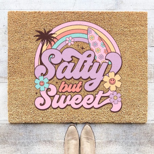 Salty butt Sweet Coir Doormats