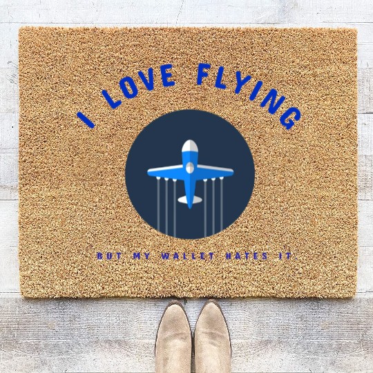 Airplane travel Coir Doormats
