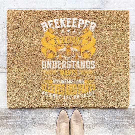 Honey Nature Breeder Beekeeping Coir Doormats