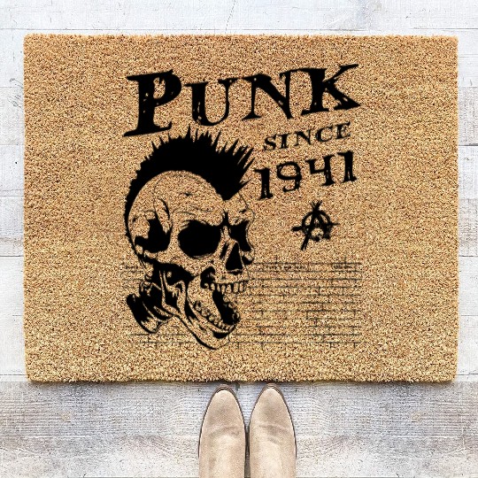 Punks Not Dead, Punk Since 1941, 83 Years Old and Coir Doormats