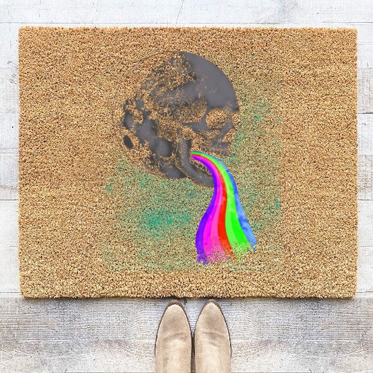 Live Love Lucifer Goth Festival Death Metal Coir Doormats