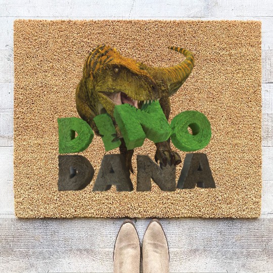 Dino Dana T Rex AR Coir Doormats