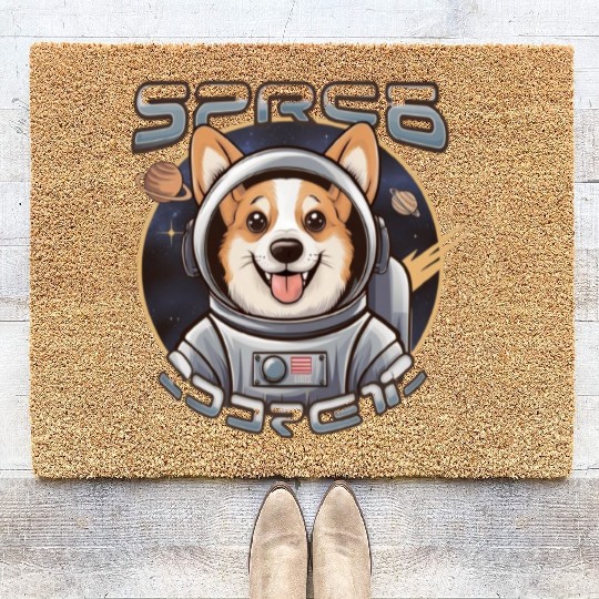 Corgi Design Coir Doormats