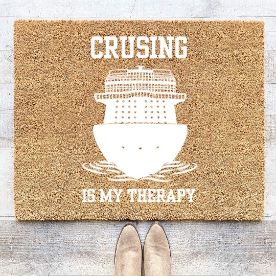 Funny Cruise Carnival Cruising Sea Classic Coir Doormats
