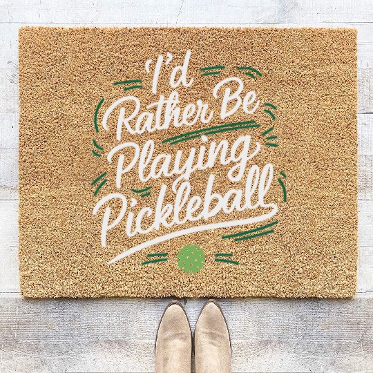 Pickleball Life Passion: Embrace the Sport You Coir Doormats