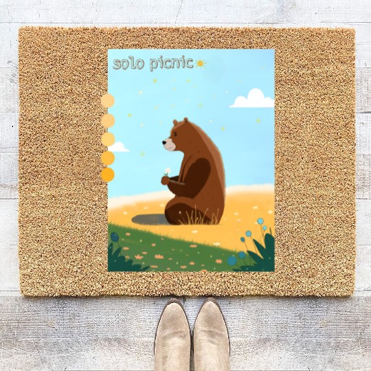 solo picnic for outdoor picnics Coir Doormats