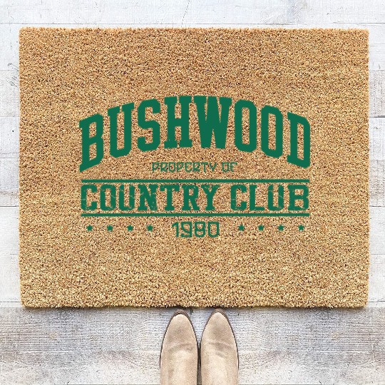 Bushwood Country Club 1980 Coir Doormats