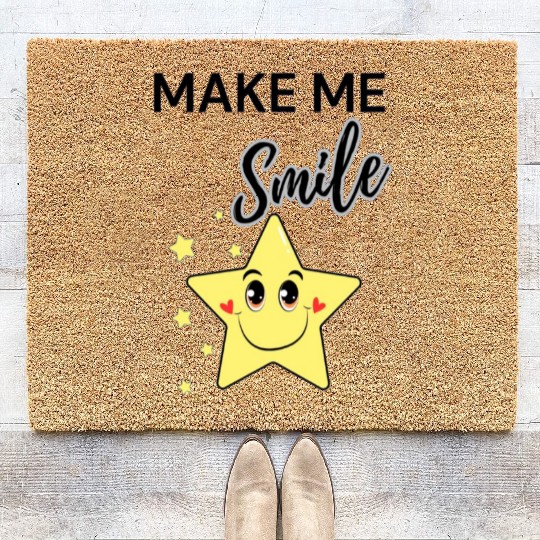 Make Me Smile: Joyful Designs for Every Wardrobe. Coir Doormats