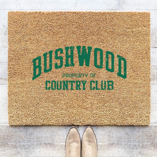 Bushwood Country Club 1980 Vintage Coir Doormats