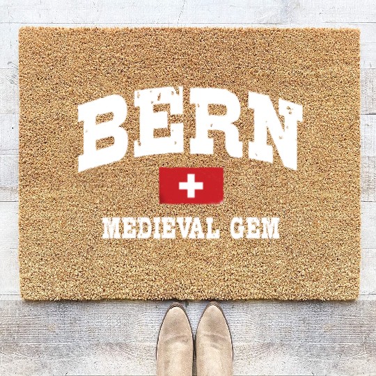 Lake Geneva Switzerland Attractions Weather Coir Doormats