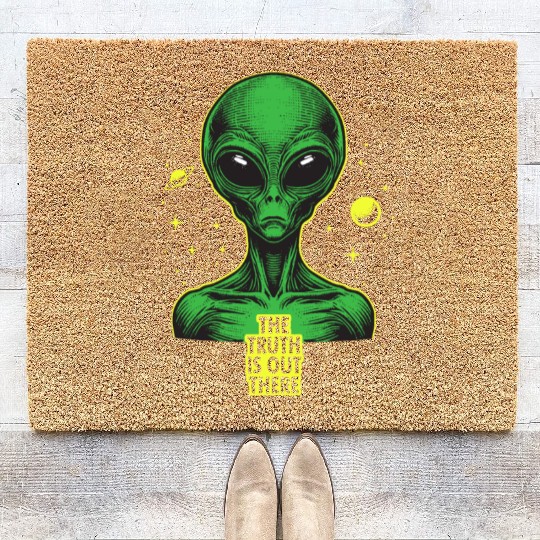The truth is out there Coir Doormats