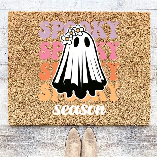 Halloween Spooky Season Coir Doormats