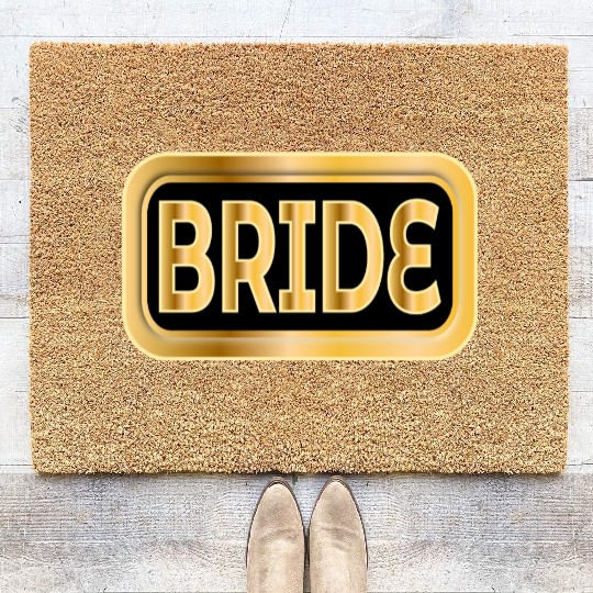 BRIDE GIFTS WEDDING ENGAGEMENT Coir Doormats