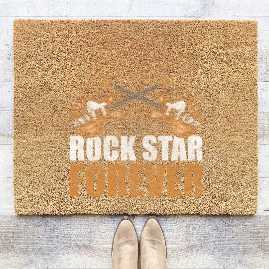 Rock Music Hard Rock Musician Coir Doormats