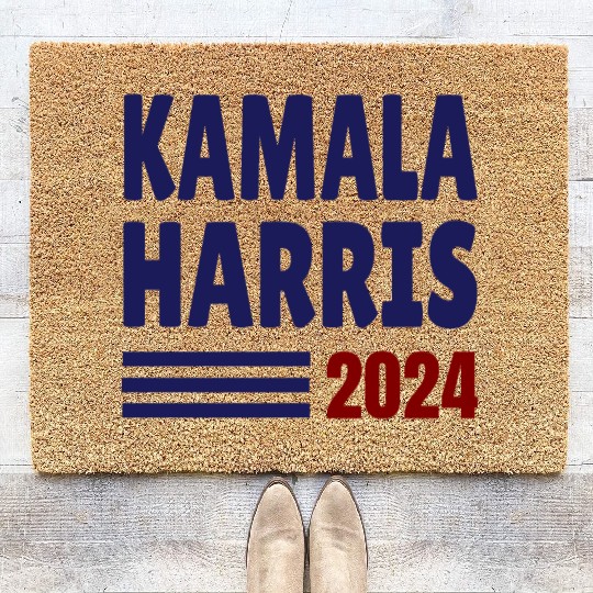 Kamala Harris 2024 for President USA Coir Doormats
