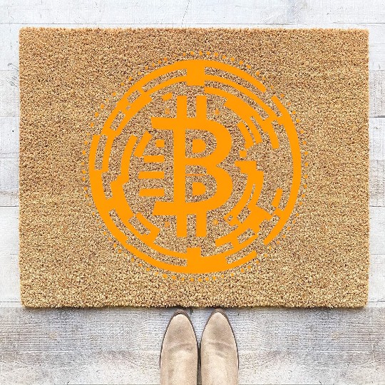 Bitcoin: The Symbol of the Digital Revolution Coir Doormats