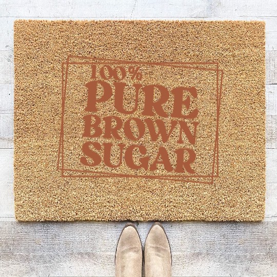 100% Pure Brown Sugar Coir Doormats