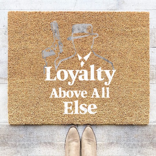 Mobster Gangster Mafia Organized Crime Boss Coir Doormats