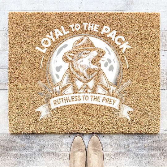 Mobster Gangster Mafia Organized Crime Boss Coir Doormats