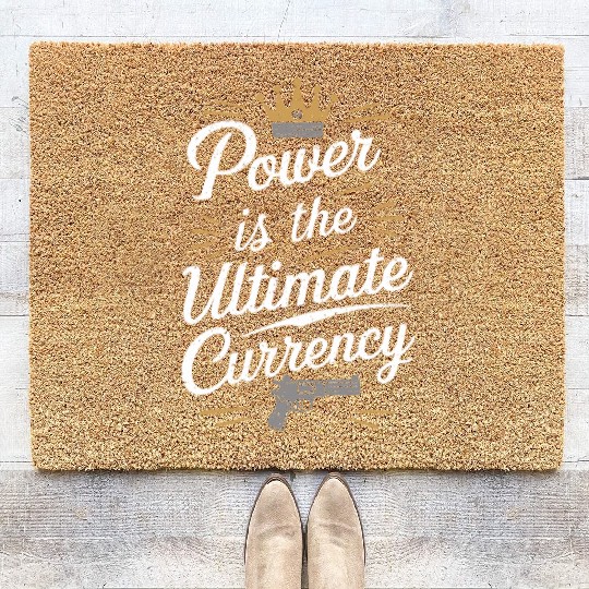 Mobster Gangster Mafia Organized Crime Boss Coir Doormats