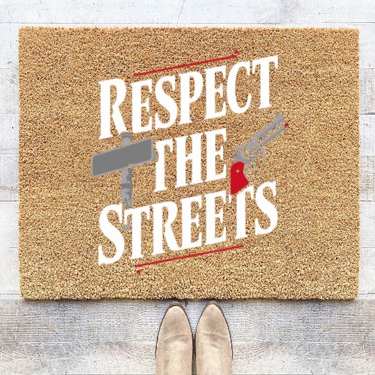 Mobster Gangster Mafia Organized Crime Boss Coir Doormats