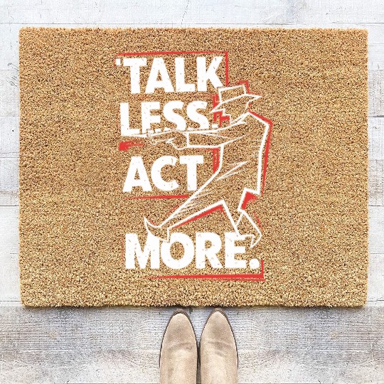 Mobster Gangster Mafia Organized Crime Boss Coir Doormats